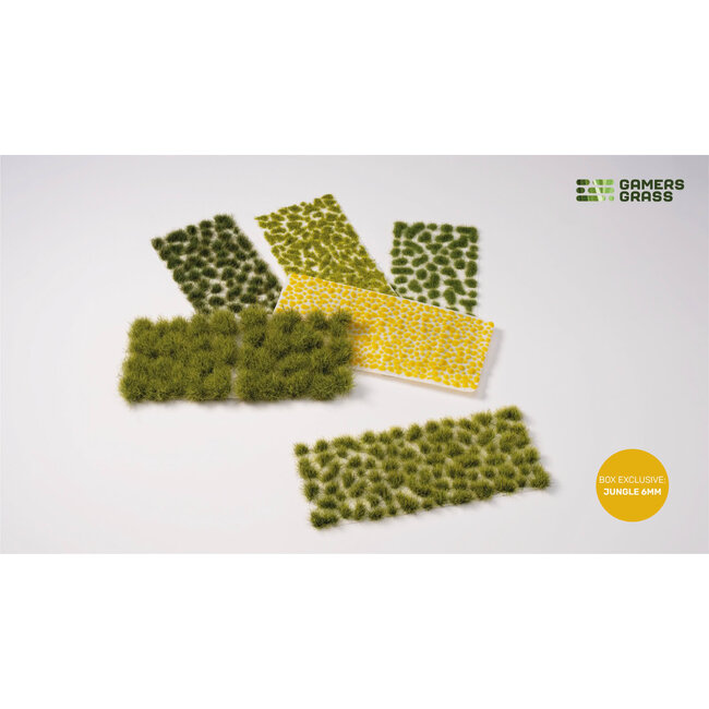 Gamers Grass Basing Box - Jungle Floor