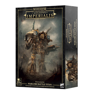 Games Workshop Legions Imperialis: Warlord Battle Titan with Quake Cannon and Conversion Beam Extripator