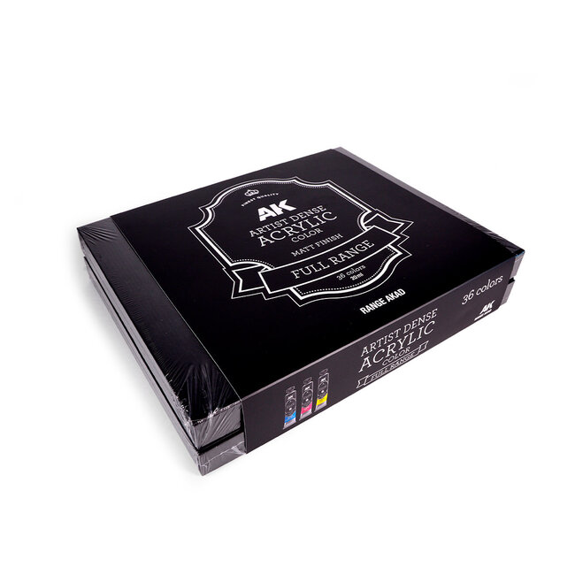 AK Interactive Full Range: Deluxe Edition Box - Artist Dense Acrylic Color
