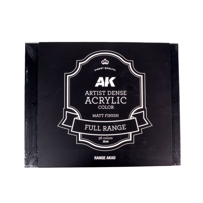 AK Interactive Full Range: Deluxe Edition Box - Artist Dense Acrylic Color