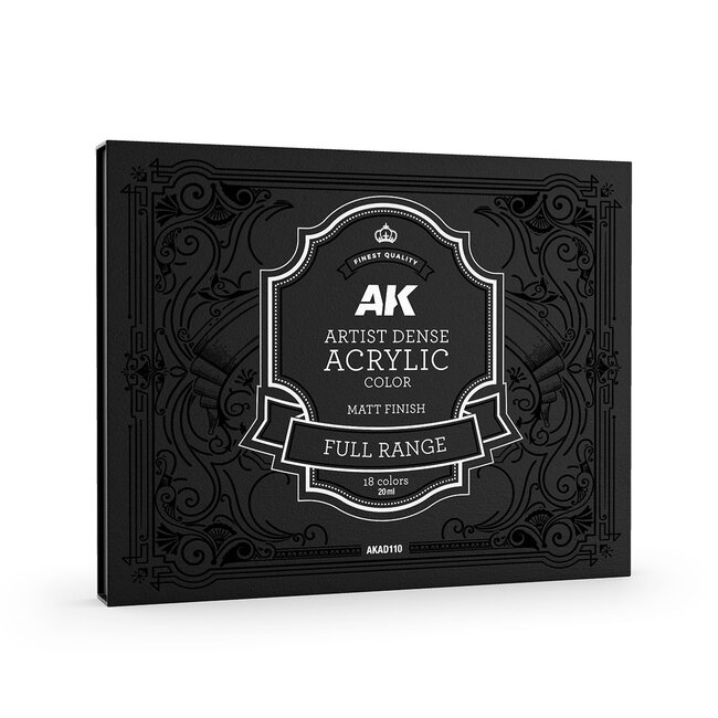 AK Interactive Deluxe Edition Box - Artist Dense Acrylic Color - Expansion 01