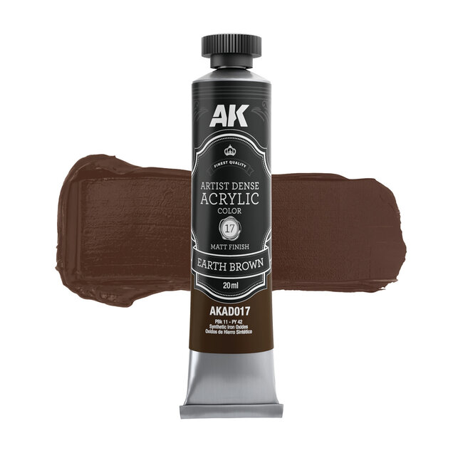 AK Interactive Artist Dense Acrylic Color - Flesh Color Set