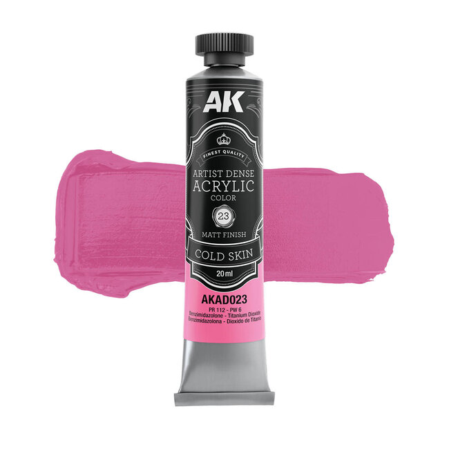 AK Interactive Artist Dense Acrylic Color - Flesh Color Set