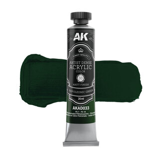 AK Interactive Artist Dense Acrylic Color - Napoleonic Green