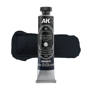 AK Interactive Artist Dense Acrylic Color - Paynes Grey