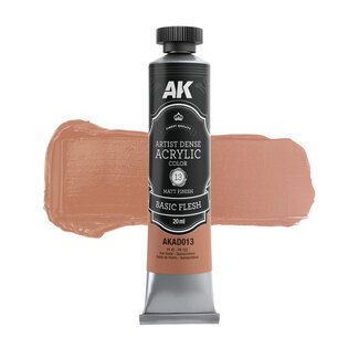 AK Interactive Artist Dense Acrylic Color - Basic Flesh