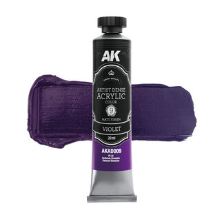 AK Interactive Artist Dense Acrylic Color - Violet