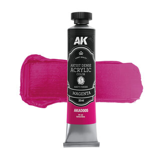 AK Interactive Artist Dense Acrylic Color - Magenta