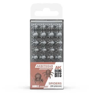 AK Interactive Basing Bits: Animals - Spiders