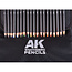 AK Interactive Full Range: Weathering Pencils - Cloth Case with Zipper - 37 Units