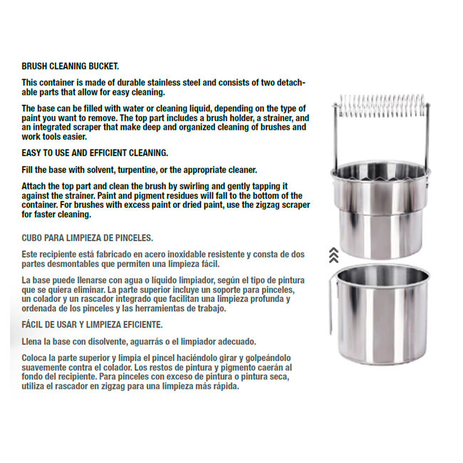 AK Interactive Stainless Steel Paint Brush Cleaner