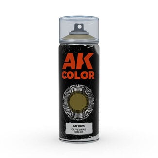 AK Interactive Spray: Olive Drab Color 150ml