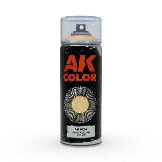 AK Interactive Spray: Sand Yellow Color 150ml
