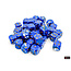 Chessex Wavebreak/gold - 36 Brush - 12mm D6 Dice Block