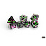 Chessex Paintball/green - Brush - Polyhedral 7-Die Set