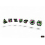 Chessex Paintball/green - Brush - Polyhedral 7-Die Set