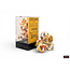 Chessex Sunrise/black - Brush - Polyhedral 7-Die Set