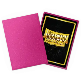 Dragon Shield Pink Sapphire - Sparkles - Matte Sleeves (100 Standard Size Sleeves)