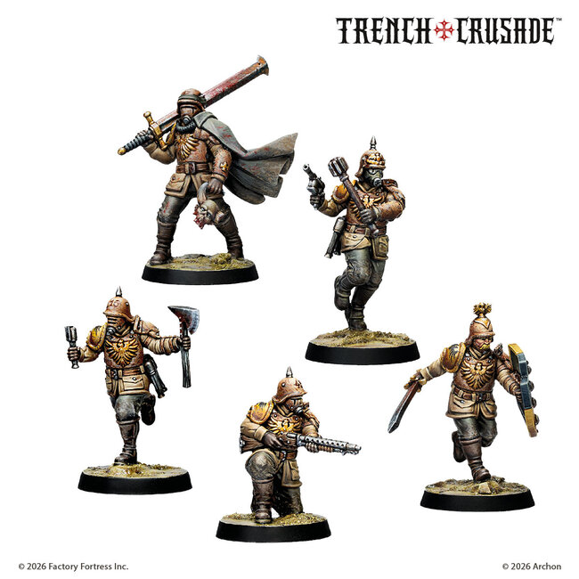 Archon Studio Trench Crusade: Prussian Stosstruppen