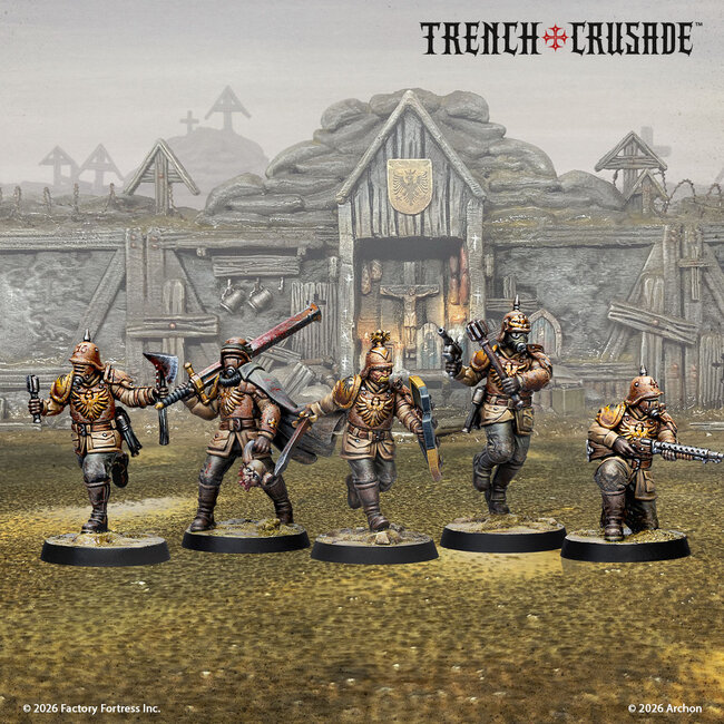 Archon Studio Trench Crusade: Prussian Stosstruppen