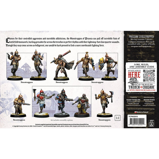 Archon Studio Trench Crusade: Prussian Stosstruppen