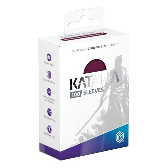 Ultimate Guard Katana Radiant Plum (100 Standard Size Sleeves)