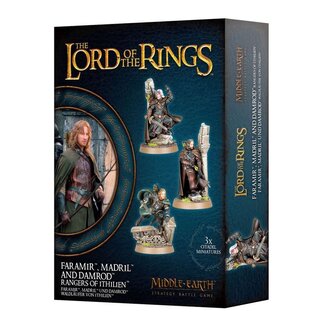 Games Workshop Middle-Earth: Faramir, Madril and Damrod, Rangers of Ithilien