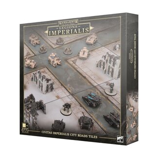 Games Workshop Warhammer Legions Imperialis: Civitas Imperialis City Road Tiles