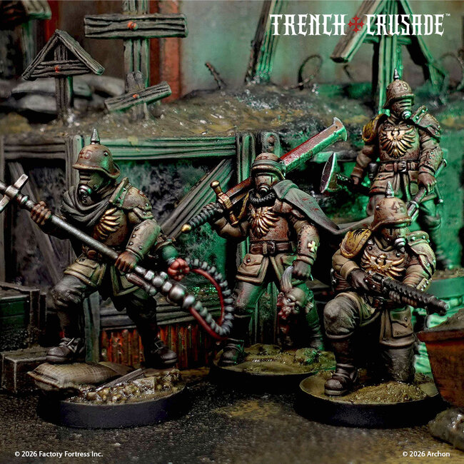 Archon Studio Trench Crusade: Prussian Stosstruppen