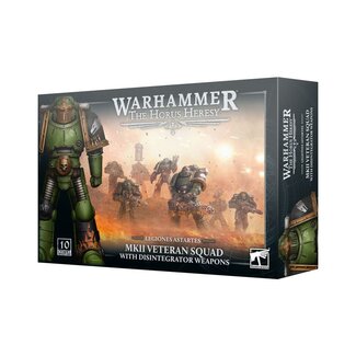 Games Workshop Legiones Astartes: MK2 Veteran Squad with Disintegrator Weapons