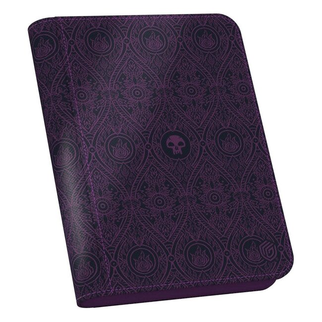 Ultimate Guard Zipfolio 160 - 8 Pocket - Xenoskin - Black Mana