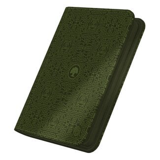 Ultimate Guard Zipfolio 160 - 8 Pocket - Xenoskin - Green Mana