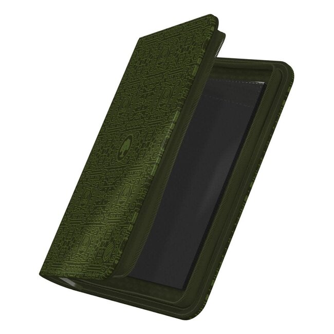 Ultimate Guard Zipfolio 160 - 8 Pocket - Xenoskin - Green Mana