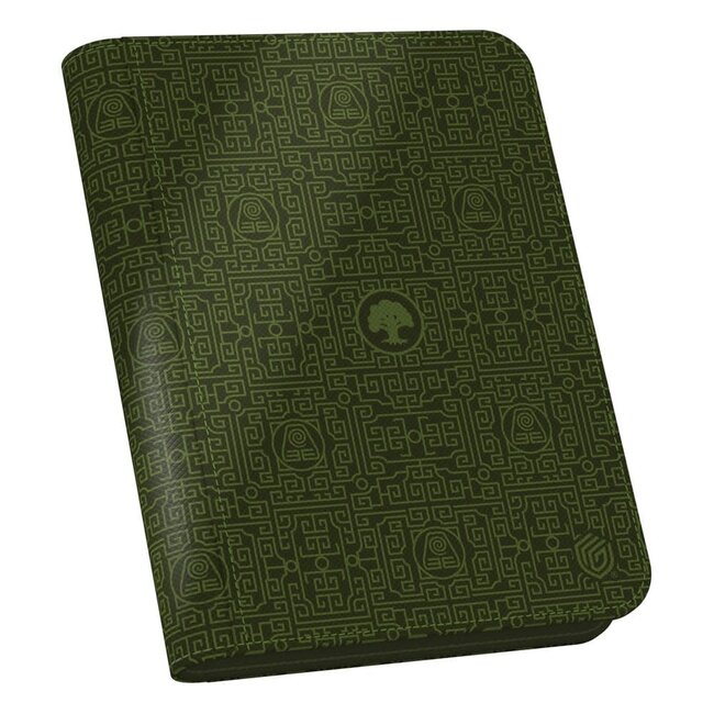 Ultimate Guard Zipfolio 160 - 8 Pocket - Xenoskin - Green Mana