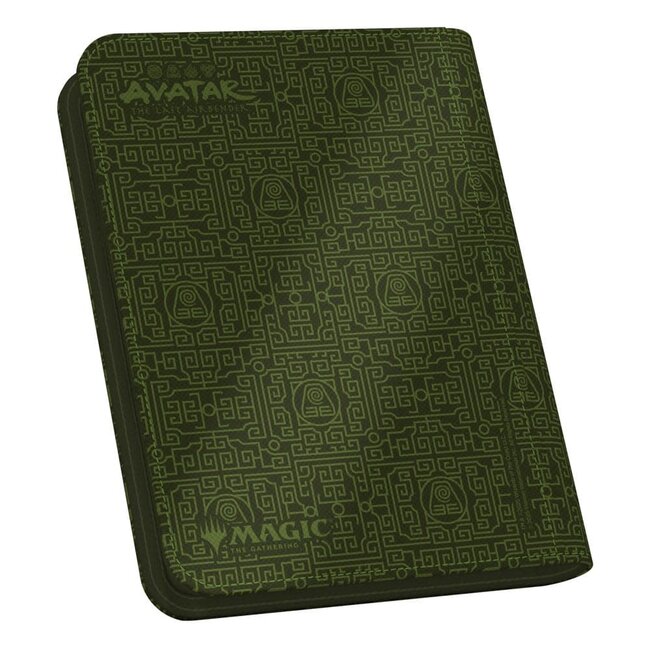 Ultimate Guard Zipfolio 160 - 8 Pocket - Xenoskin - Green Mana