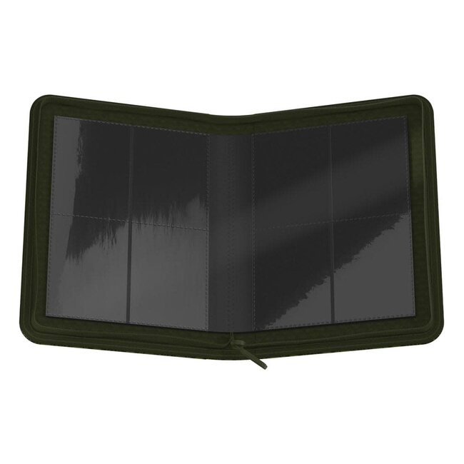 Ultimate Guard Zipfolio 160 - 8 Pocket - Xenoskin - Green Mana