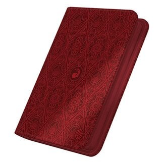 Ultimate Guard Zipfolio 160 - 8 Pocket - Xenoskin - Red Mana