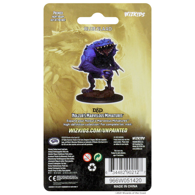 Wizkids Nolzur's Marvelous Miniatures: Blue Slaad