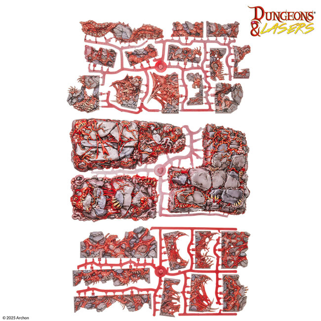 Archon Studio Dungeons & Lasers: Belly of the Beast - Pre-Painted
