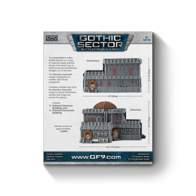 GaleForce nine Gothic Sector: Mundus Imperialis - Librarium & Censorium
