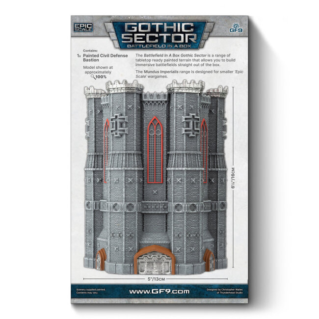 GaleForce nine Gothic Sector: Mundus Imperialis - Civil Defense Bastion