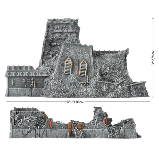 GaleForce nine Gothic Sector: Mundus Imperialis - Scholam Damaged & Destroyed