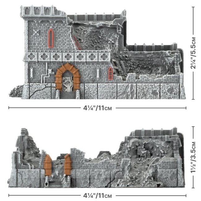 GaleForce nine Gothic Sector: Mundus Imperialis - Censorium Damaged & Destroyed