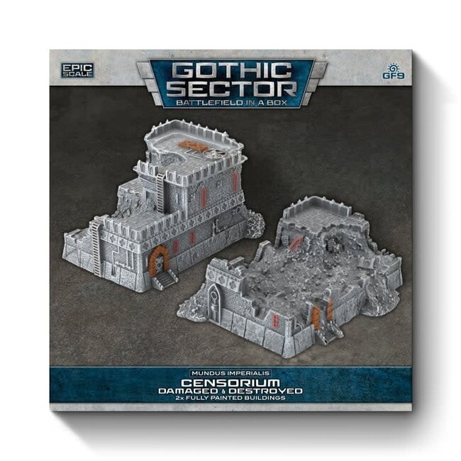 GaleForce nine Gothic Sector: Mundus Imperialis - Censorium Damaged & Destroyed