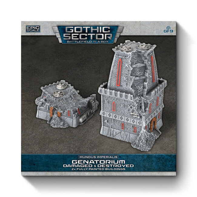 GaleForce nine Gothic Sector: Mundus Imperialis - Genatorium Damaged & Destroyed