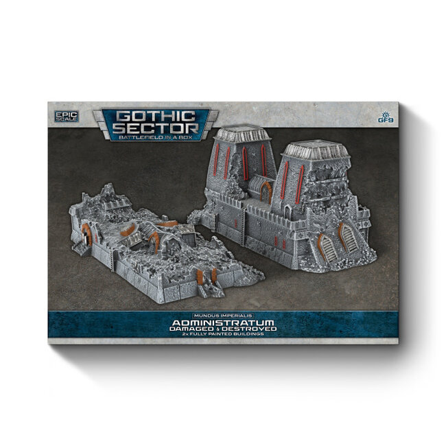 GaleForce nine Gothic Sector: Mundus Imperialis - Administratum Damaged & Destroyed