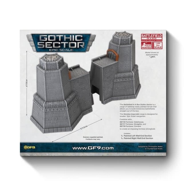 GaleForce nine Gothic Sector: Mundus Imperialis - Fortress: Ends