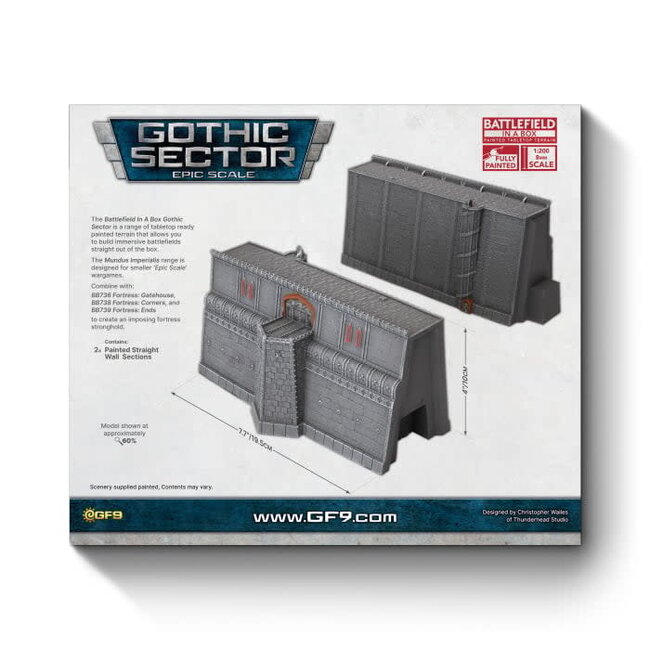 GaleForce nine Gothic Sector: Mundus Imperialis - Fortress: Straights