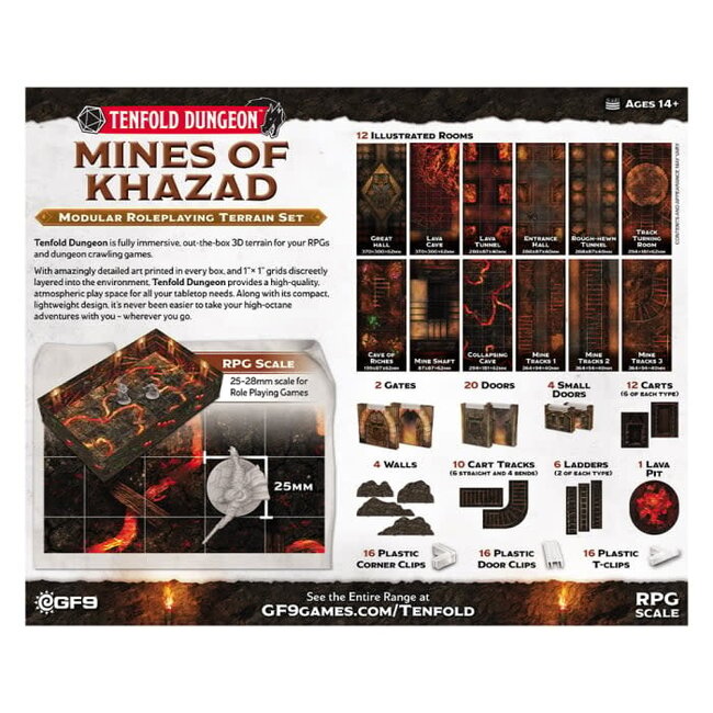 GaleForce nine Tenfold Dungeon: Mines of Khazad
