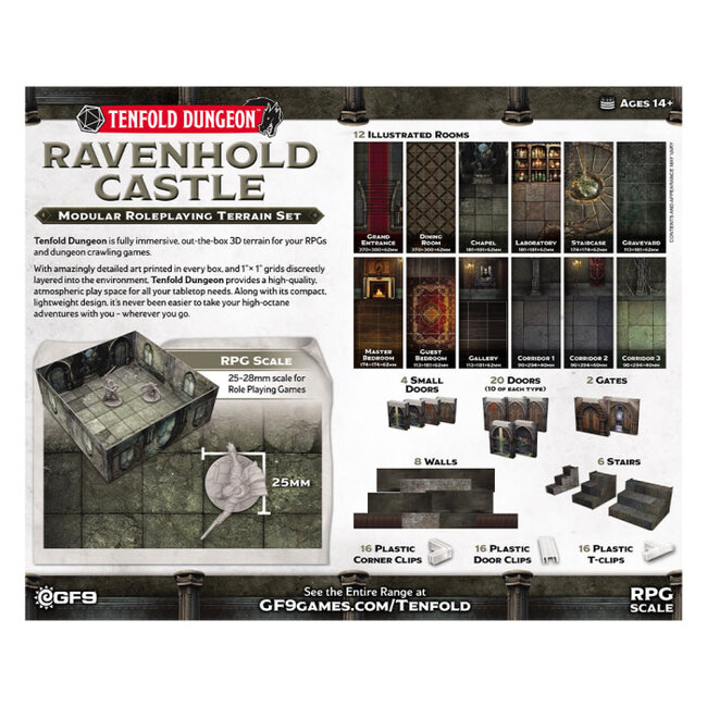 GaleForce nine Tenfold Dungeon: Ravenhold Castle